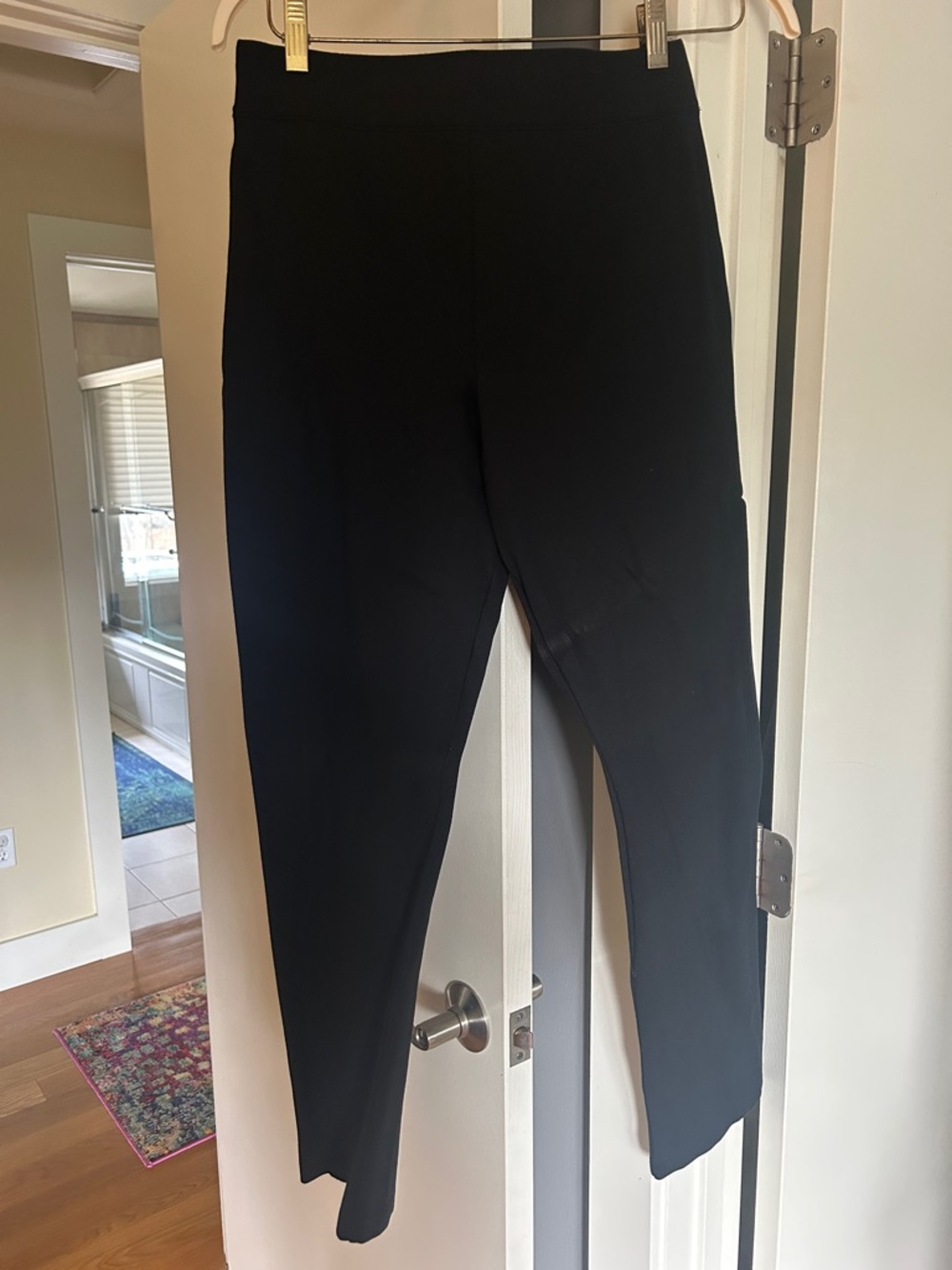 SPANX Black Slim Ponte Leggings